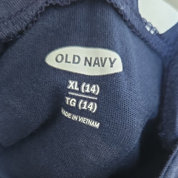 3/$25 Old Navy Girl XL Blue Garment Popka Doy Summer Dress - Picture 5 of 6